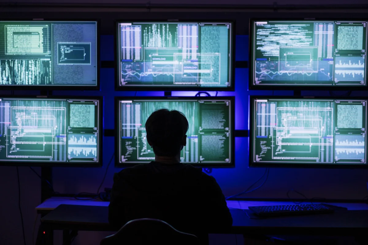 Cybersecurity operations center article photograph