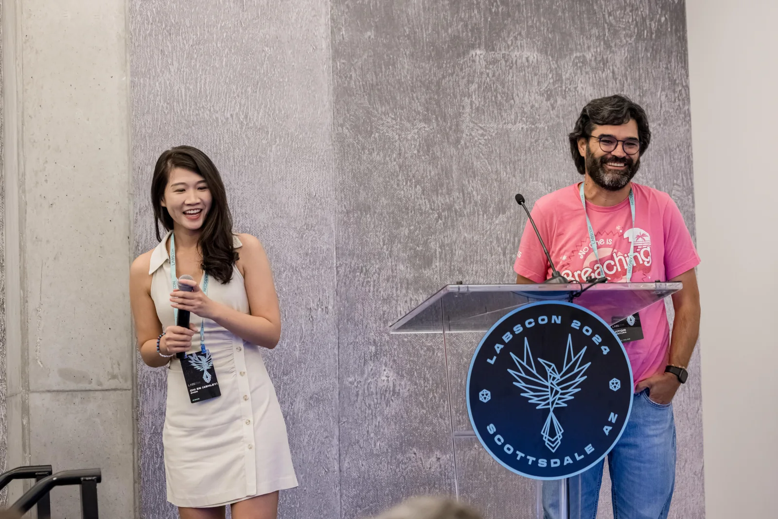 Ashley Shen at LABScon 2024